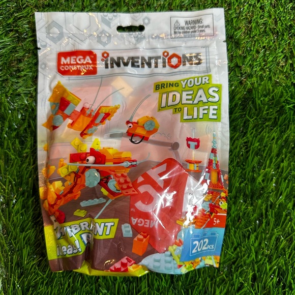 Mega Construx Inventions Vibrant Pack FWP27 Building Toy Blocks Set 2018 Mattel - Picture 1 of 2